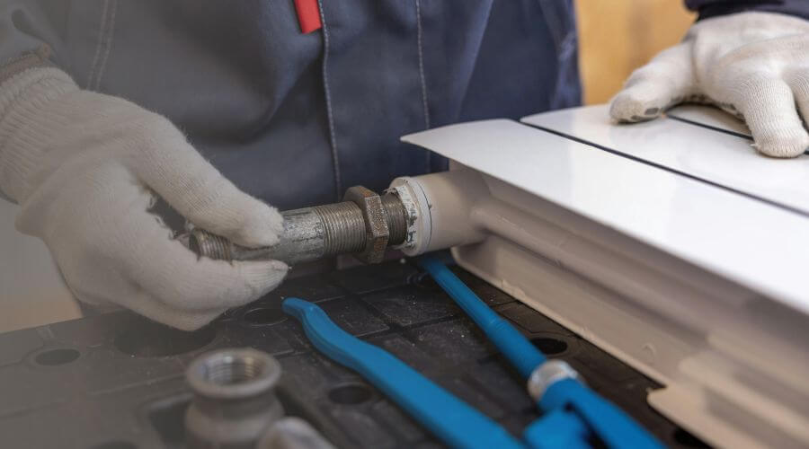 Local annual plumbing maintenance in Olmitz, KS